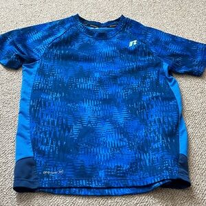 Vibrant Blue Kids' Tee by Russell Athletic